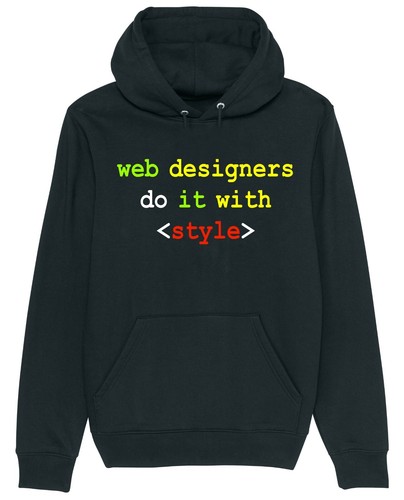 Web designers with - designers, it