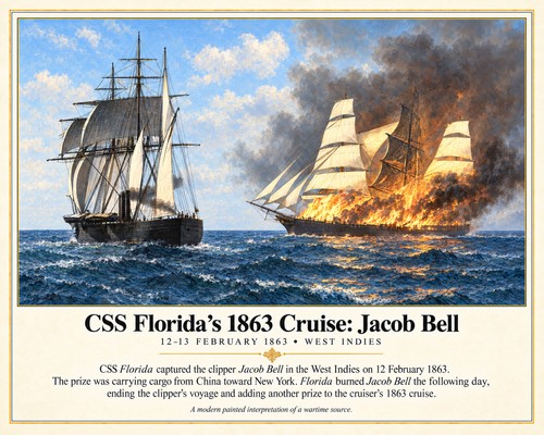 Css florida 1863 cruise - css, florida's